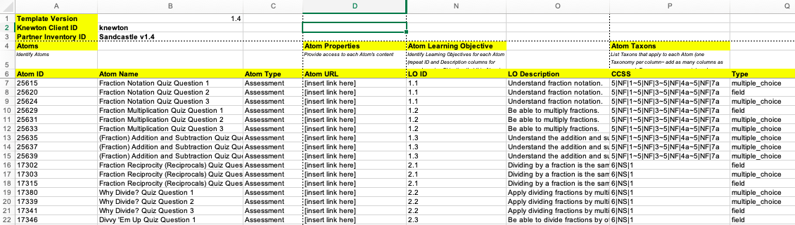 Content Inventory